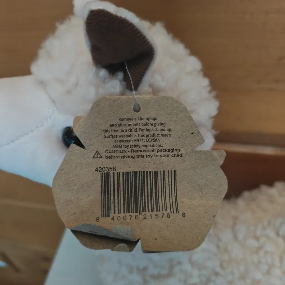 Alpaca Stuffed Animal Plushie Petting Zoo Onez Plush 2024 Recycled‎ E2